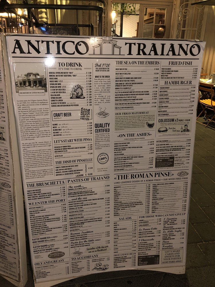 ANTICO TRAIANO 41 Photos & 17 Reviews Piazza Anco Marzio, Lido di Ostia, Roma, Italy Pizza