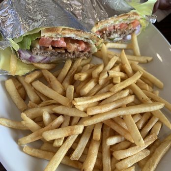 Rosy's Cafe - Torta de asada with fries - American Near Me - Hayward, California