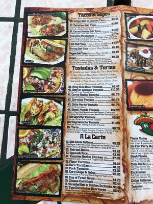Menu photo 6 Maria's Mexican Restaurant Rancho Palos Verdes, CA
