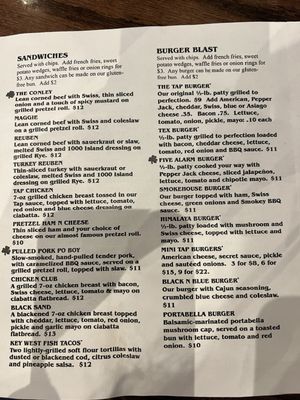 Menu photo 5 The Oxford Tap Oxford, MI