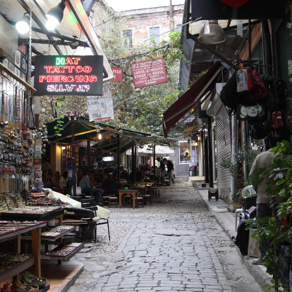 Grand Boulevard - the covered patio area ahead is Grand Boulevard - Cafes Near Me - Istanbul, 34