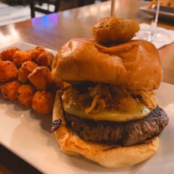 Burger Republic - 7ven Burger with Sweet Potato Tots - Burgers Near Me - Mt. Juliet, Tennessee Burger Republic - 7ven Burger with Sweet Potato Tots - Burgers Near Me - Mt. Juliet, Tennessee