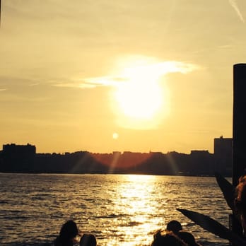 Frying Pan NYC - View of sunset - Bars Near Me - New York, New York