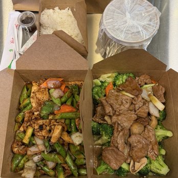 Bao Express - Broccoli Beef and Asparagus Chicken with soups - Dim Sum Near Me - San Mateo, California Bao Express - Broccoli Beef and Asparagus Chicken with soups - Dim Sum Near Me - San Mateo, California