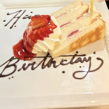 Bistro Napa - Happy birthday dessert - New American Near Me - Reno, Nevada Bistro Napa - Happy birthday dessert - New American Near Me - Reno, Nevada