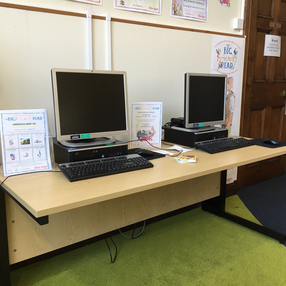 Gainsborough Library - Children's computers - Libraries Near Me - Gainsborough, LIN