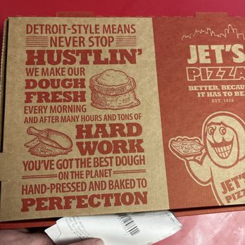 Jet's Pizza - Fresh dough daily - Pizza Near Me - Pensacola, Florida