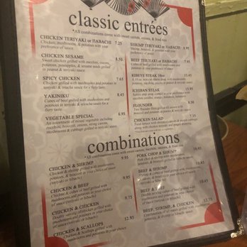 Ichiban - Menu - Japanese Near Me - Bowling Green, Kentucky