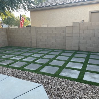 Phillip's Landscaping Services - Now comes the furniture and outdoor hanging lights. Thanks again. - Landscaping Near Me