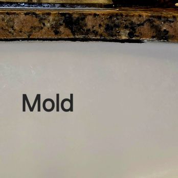 Sandcastle Realty - Gross mold master bath sink - Property Management Near Me - Treasure Island, Florida Sandcastle Realty - Gross mold master bath sink - Property Management Near Me - Treasure Island, Florida
