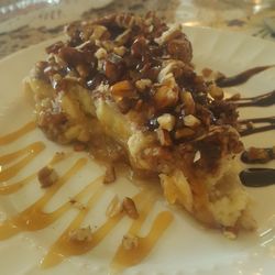 Country Thyme Tea Room and Catering - This is what I got when I ordered their pecan pie, it was not to my taste but I expect other people would really like it