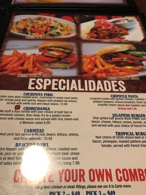 Menu photo 2 El Bracero Clarksville Clarksville, TN