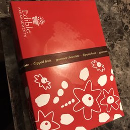 The box chocolate covered fruit comes in! Cute! The box chocolate covered fruit comes in! Cute!