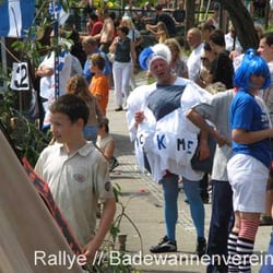 Badewannen Rallye