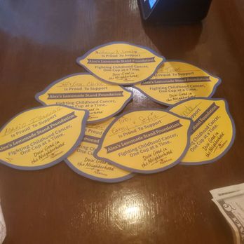 Applebee's Grill + Bar - Community Families happily participating to support Alex's Lemonade Stand with Applebees!!! - American Near Me - Mira Loma, California Applebee's Grill + Bar - Community Families happily participating to support Alex's Lemonade Stand with Applebees!!! - American Near Me - Mira Loma, California