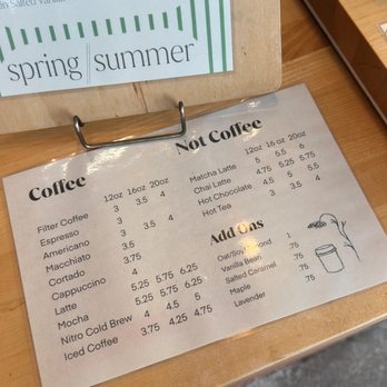 Kelsey’s Coffee and Friends - menu - Coffee & Tea Near Me - Syracuse, New York