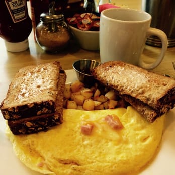 First Watch - Ham & Cheese Omelette Hot Off the Grill - Cafes Near Me - Indianapolis, Indiana