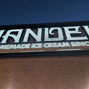 Handel's Homemade Ice Cream - Part of the sign that summons dessert seekers. Like moths to a flame, they come. - Ice Cream & Frozen Yogurt Near Me - Tucson, Arizona Handel's Homemade Ice Cream - Part of the sign that summons dessert seekers. Like moths to a flame, they come. - Ice Cream & Frozen Yogurt Near Me - Tucson, Arizona