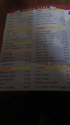 Menu photo 1 Seven Seas Fish & Chip Restaurant Wigan, LAN