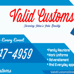 Valid Customs
