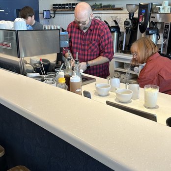 The Honeysuckle Coffee Co - Bar area - Coffee & Tea Near Me - Sandy, Utah