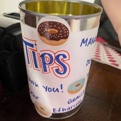 Harvey's Gourmet Donut Bar - Don't forget to tip!