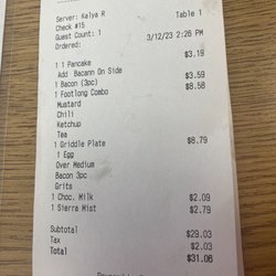 Receipt