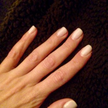 AA Nails Spa - 2 weeks after Shellac manicure with Tina. Still perfect, not a single chip. This pic is from a week ago. Still no chips at the 3 week mark. - Day Spas Near Me - New York, New York