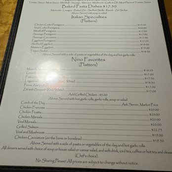 Nino's Italian Restaurant - Italian Near Me - Delray Beach, Florida Nino's Italian Restaurant - Italian Near Me - Delray Beach, Florida