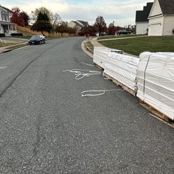 MidAtlantic Contracting - A Worksite where they left sharp objects in the roadway and refuse to make it right.