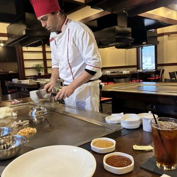 Benihana - The Woodlands - Manny was amazing - Sushi Bars Near Me - The Woodlands, Texas