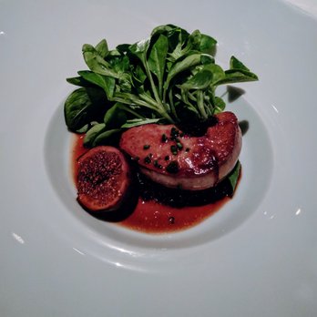 Gary Danko - Seared Foie Gras with Caramelized Onions and Fig - New American Near Me - San Francisco, California Gary Danko - Seared Foie Gras with Caramelized Onions and Fig - New American Near Me - San Francisco, California
