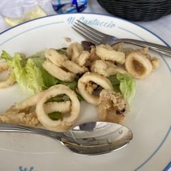 Caffe Neri - Fried calamari rings! The marinara sauce was amazing!