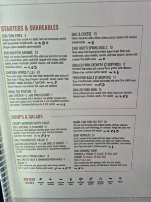 Menu photo 4 Thai Tavern Toronto, ON