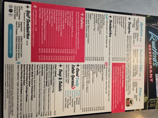 Menu photo 1 Rudford's Restaurant San Diego, CA