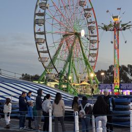 - Line for sledding was HUGE - Ferris wheel is NOT free