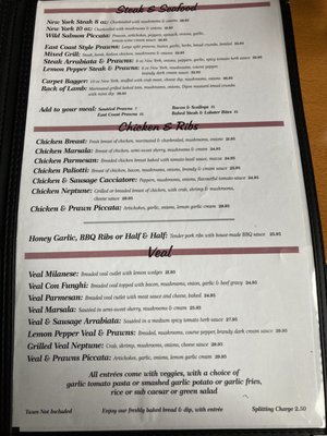 Menu photo 2 Paliotti's Italian Restaurant Abbotsford, BC Menu photo 2 Paliotti's Italian Restaurant Abbotsford, BC