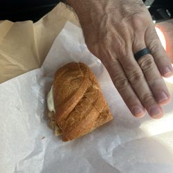 Tiny $8 half a sandwich