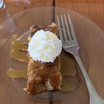 GIBS ON THE LAKE - Thanksgiving warm pumpkin strudel with whipped cream and carmel drizzle. - Steakhouses Near Me - Kewaunee, Wisconsin GIBS ON THE LAKE - Thanksgiving warm pumpkin strudel with whipped cream and carmel drizzle. - Steakhouses Near Me - Kewaunee, Wisconsin