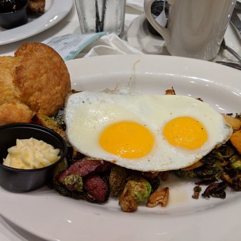 Briarpatch Restaurant - Truffle eggs with biscuit - American Near Me - Winter Park, Florida