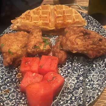 Yardbird - CHICKEN 'N' WATERMELON 'N' WAFFLES - Southern Near Me - Las Vegas, Nevada