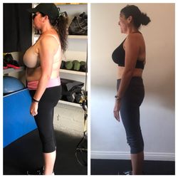 Dara Mazzie Fitness - This doesn't even look like the same person! My client worked very hard for a year to get these results '