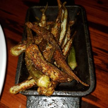 Grady V's - Blackened okra. - Burgers Near Me - Thibodaux, Louisiana