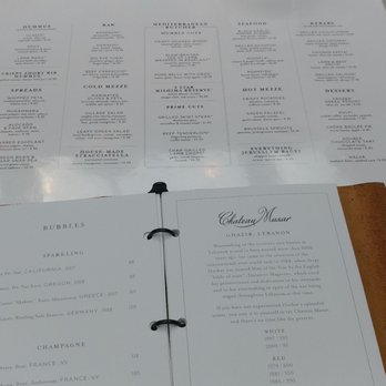 Aba - Menu circa May 2019 - Mediterranean Near Me - Chicago, Illinois Aba - Menu circa May 2019 - Mediterranean Near Me - Chicago, Illinois