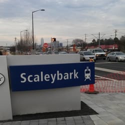 Scaleybark Lynx Station - Sign at the entrance on South Blvd.