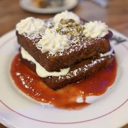 Rhubarb French Toast
