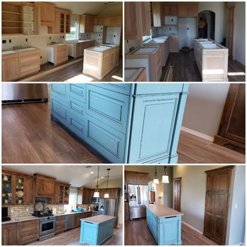 Baker Custom Painting - Beautiful kitchen cabinets - Painters Near Me Baker Custom Painting - Beautiful kitchen cabinets - Painters Near Me