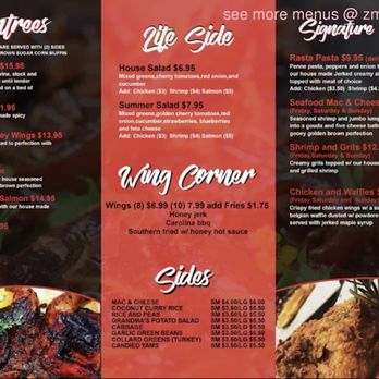 Blended Flavors - Menu - Southern Near Me - Linden, New Jersey Blended Flavors - Menu - Southern Near Me - Linden, New Jersey