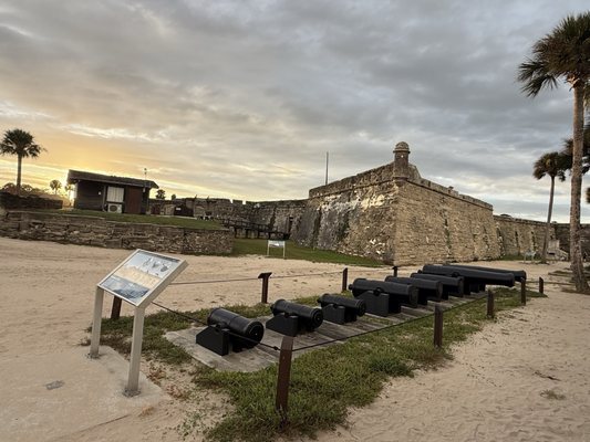 Castillo de San Marcos National Monument by null Castillo de San Marcos National Monument by null