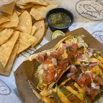 Seasurf Fish - Fish taco plate. Forgot to take a pic before taking a bite, it looked so good! - Seafood Near Me - San Clemente, California Seasurf Fish - Fish taco plate. Forgot to take a pic before taking a bite, it looked so good! - Seafood Near Me - San Clemente, California